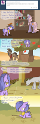 Size: 1181x3594 | Tagged: safe, artist:lolepopenon, oc, oc:billie, oc:oliver, oc:sweet tales, earth pony, pony, ask billie the kid, ask, comic