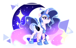 Size: 3173x2010 | Tagged: safe, artist:harmonyvitality-yt, oc, oc only, alicorn, pony, g4, alicorn oc, base used, ethereal mane, female, helmet, high res, hoof shoes, horn, mare, offspring, parent:flash sentry, parent:twilight sparkle, parents:flashlight, peytral, simple background, solo, starry mane, transparent background, wings
