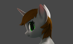 Size: 1779x1080 | Tagged: safe, artist:dark-fic, oc, oc only, oc:littlepip, unicorn, anthro, fallout equestria, 3d, blender, blender cycles, female, solo, subsurface scattering