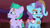 Size: 2160x1215 | Tagged: safe, screencap, glory (g5), seashell (g5), earth pony, pegasus, pony, firework-ing together, g5, my little pony: tell your tale, spoiler:g5, spoiler:my little pony: tell your tale, about to cry, bow, crying, duo, duo female, female, filly, foal, mud, open mouth, pippsqueaks, scared, tail, tail bow, teary eyes, wavy mouth