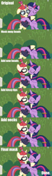 Size: 458x1532 | Tagged: safe, artist:superedit, edit, edited screencap, screencap, moondancer, twilight sparkle, alicorn, pony, unicorn, amending fences, g4, season 5, bedroom eyes, bipedal, blue mane, bush, clothes, comic, cute, cutie mark, daaaaaaaaaaaw, dancerbetes, discovery family, discovery family logo, duo, eyes closed, female, floppy ears, glasses, grass, hnnng, horn, hug, kiss edit, kiss on the lips, kissing, lesbian, logo, long mane, mare, multicolored mane, outdoors, pink mane, purple mane, red mane, ship:twidancer, shipping, smiling, spread wings, sweater, sweet dreams fuel, tail, the great and powerful superedit, tutorial, twiabetes, twilight sparkle (alicorn), wings