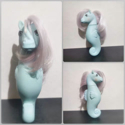 Size: 894x894 | Tagged: safe, photographer:graceplatz, seawinkle, sea pony, g1, irl, photo, solo, toy