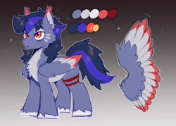 Size: 1400x1000 | Tagged: safe, artist:swaybat, oc, oc only, pegasus, pony, explicit source, gradient background, reference sheet, solo