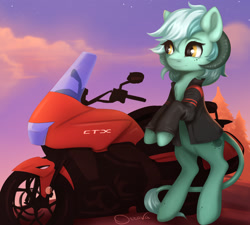 Size: 2362x2126 | Tagged: safe, artist:ottava, oc, oc only, pony, ctx, high res, honda, motorcycle