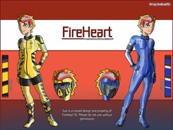 Size: 2500x1875 | Tagged: safe, artist:devillustart, oc, oc:fireheart(fire), human, equestria girls, g4, fireheart76's latex suit design, hand on hip, latex, latex mask, latex suit, male, prisoners of the moon, reference sheet, rubber, rubber suit, solo