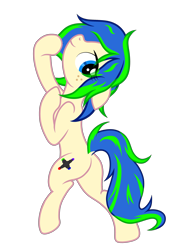 Size: 3727x5370 | Tagged: safe, artist:equestria secret guard, oc, oc only, oc:ravebounce, earth pony, pony, butt, earth pony oc, female, jewelry, looking at you, mare, plot, pole dancing, sexy, simple background, solo, transparent background