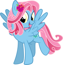 Size: 6593x6820 | Tagged: safe, artist:shootingstarsentry, oc, oc:tropical paradise, pegasus, pony, absurd resolution, female, mare, simple background, solo, transparent background