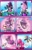 Size: 720x1118 | Tagged: safe, artist:rahmanguntur, pinkie pie, sci-twi, twilight sparkle, human, equestria girls, g4, my little pony equestria girls: friendship games, bubble, bubble solution, bubblegum, comic, floating, food, gum, in bubble, sky, trapped