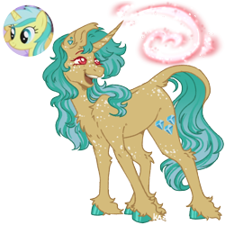 Size: 1000x1000 | Tagged: safe, artist:kazmuun, lemony gem, pony, unicorn, series:kazmuun's drawing every pony, g4, alternate design, alternate eye color, butt freckles, chest fluff, chin freckles, colored eyelashes, colored hooves, curved horn, ear fluff, ear freckles, ear piercing, ear tufts, earring, eyebrows, eyebrows visible through hair, female, fetlock tuft, freckles, hoof polish, hooves, horn, horn freckles, jewelry, leg fluff, leg freckles, leonine tail, magic, mare, open mouth, open smile, piercing, quadrupedal, red eyelashes, redesign, screencap reference, shiny hooves, shoulder fluff, shoulder freckles, simple background, smiling, solo, standing, tail, tail freckles, transparent background, unshorn fetlocks, white pupils