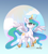 Size: 3228x3592 | Tagged: safe, artist:martazap3, princess celestia, alicorn, pony, g4, high res, horn, sky, solo, sun, wings