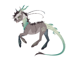 Size: 2217x1764 | Tagged: safe, artist:luuny-luna, oc, pony, augmented, augmented tail, horns, male, simple background, solo, stallion, tail, transparent background