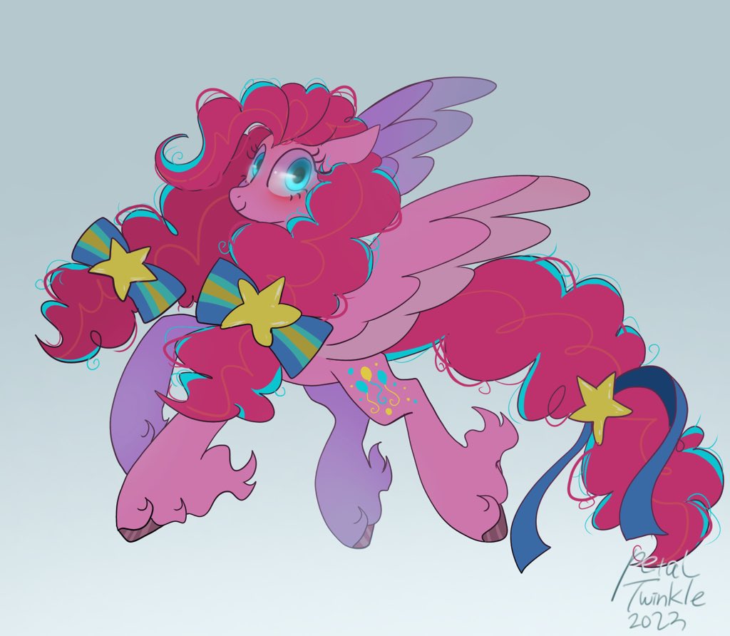 3114016 Safe Artist Petaltwinkle Pinkie Pie Pegasus Pony G4