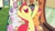 Size: 1150x647 | Tagged: safe, screencap, apple bloom, down under, lemon hearts, scootaloo, sweetie belle, earth pony, pegasus, pony, unicorn, g4, growing up is hard to do, season 9, adorabloom, background pony, bipedal, cute, cutie mark crusaders, female, friendship express, mare, mid-blink screencap, nose in the air, older, older apple bloom, older cmc, older scootaloo, older sweetie belle, open mouth, raised hoof, train, uvula, volumetric mouth