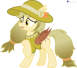 Size: 4499x4000 | Tagged: safe, artist:melisareb, part of a set, bat pony, pony, .svg available, absurd resolution, alphabet lore, clothes, crossover, fangs, female, gradient mane, gradient tail, hat, mare, open mouth, ponified, raised hoof, shirt, simple background, solo, species swap, tail, transparent background, vector, y