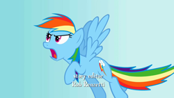 Size: 1280x720 | Tagged: safe, screencap, rainbow dash, pegasus, pony, g4, the return of harmony, solo