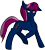 Size: 1163x1292 | Tagged: safe, alternate version, artist:steelstroke, oc, oc only, oc:black powder, pony, unicorn, fallout equestria, eyeliner, makeup, one ear down, simple background, solo, transparent background