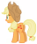 Size: 5956x7058 | Tagged: safe, artist:estories, applejack, earth pony, pony, g4, absurd resolution, applebutt, butt, hat, plot, quadrupedal, simple background, solo, transparent background, vector