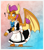 Size: 1105x1254 | Tagged: safe, artist:inuhoshi-to-darkpen, smolder, dragon, g4, clothes, commission, commissioner:mlp-trinary, dragoness, exclamation point, female, gradient background, looking at you, maid, solo