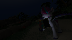 Size: 3840x2160 | Tagged: safe, artist:raindashesp, zipp storm, pegasus, pony, g5, high res, night, phone