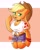 Size: 2000x2500 | Tagged: safe, artist:edgyanimator, derpibooru exclusive, applejack, earth pony, anthro, g4, accessory, alternate design, applebetes, applejack's hat, arm hooves, armband, bangs, belly, belt, big breasts, blonde, blonde hair, blonde mane, blushing, breasts, busty applejack, cel shading, choker, cleavage, clothes, colored, cowboy hat, cutie mark on clothes, digital art, ear piercing, earpiece, earring, erect nipples, eyelashes, female, firealpaca, freckles, front knot midriff, green eyes, half body, happy, hat, high res, highlights, jewelry, long hair, long mane, mare, midriff, nipple outline, no tail, open mouth, orange background, orange coat, orange fur, piercing, ponytail, raised hoof, shading, short shirt, shorts, signature, simple background, simple shading, smiling, solo, standing, stupid sexy applejack, watermark