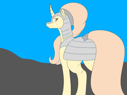 Size: 1600x1200 | Tagged: safe, artist:saintgryphonii, oc, oc only, oc:faithful, pony, unicorn, female, mare, solo