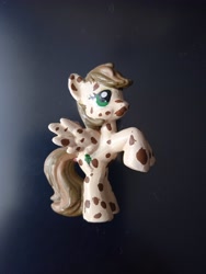 Size: 3120x4160 | Tagged: safe, photographer:hollyn, oc, oc only, oc:dusty sandwind, pegasus, pony, blind bag, customized toy, irl, pegasus oc, photo, repaint, toy