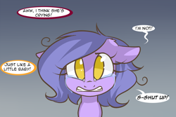 Size: 1280x854 | Tagged: safe, artist:lolepopenon, oc, oc:billie, earth pony, pony, ask billie the kid, ask, crying, solo