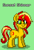 Size: 552x816 | Tagged: safe, sunset shimmer, pony, unicorn, pony town, g4, green background, simple background, solo