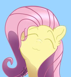 Size: 1908x2056 | Tagged: safe, artist:ermecg, fluttershy, pegasus, pony, g4, colored lineart, cute, eyes closed, simple background, smiling, solo