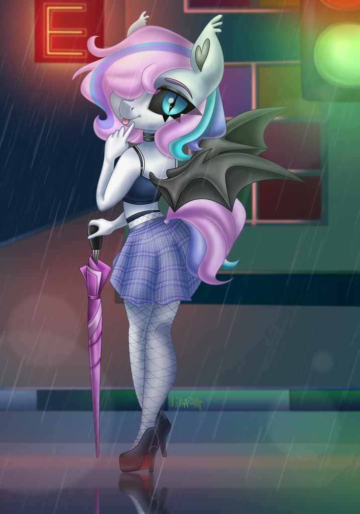 Safe Artist Irinamar Oc Oc Only Oc Wet Dream Bat Pony