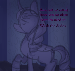 Size: 734x694 | Tagged: safe, anonymous artist, opaline arcana, alicorn, pony, series:misty pov, g5, spoiler:g5, ableism, implied misty brightdawn