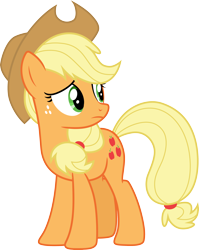 Size: 3000x3771 | Tagged: safe, artist:cloudy glow, applejack, earth pony, pony, g4, my little pony: friendship is magic, the beginning of the end, .ai available, female, freckles, high res, mare, simple background, solo, transparent background, vector