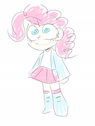 Size: 1536x2048 | Tagged: safe, artist:jully-park, pinkie pie, human, equestria girls, g4, digital art, doodle, female, solo