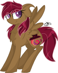 Size: 722x896 | Tagged: safe, artist:gallantserver, oc, oc:westward doldrum, pegasus, pony, concave belly, female, mare, simple background, solo, transparent background