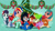 Size: 1024x577 | Tagged: safe, artist:jhayarr23, autumn blaze, coloratura, somnambula, oc, oc:crescend cinnamon, oc:pearl shine, pony, g4, alternate hairstyle, christmas, christmas lights, christmas tree, christmas wreath, clothes, cute, dorky, egyptian, egyptian pony, female, filipino, glasses, holiday, looking at you, nation ponies, philippines, ponified, present, ribbon, socks, striped socks, tree, wreath