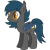 Size: 2000x2000 | Tagged: artist needed, safe, oc, oc:speck, bat pony, pony, bat pony oc, bat wings, better source needed, blue mane, brown eyes, cute, cute little fangs, ear fluff, fangs, gray coat, high res, simple background, smiling, solo, transparent background, wings