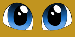 Size: 1280x640 | Tagged: safe, artist:darkhestur, pony, blue eyes, close-up, eye, eyes, looking at you, solo