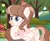 Size: 1310x1080 | Tagged: safe, artist:cstrawberrymilk, oc, oc only, oc:strawberry milk, pegasus, pony, g4, female, hoof on chin, neckerchief, solo, sweet apple acres