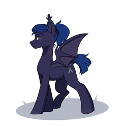 Size: 2048x2048 | Tagged: safe, artist:cottonaime, oc, oc only, oc:shandris, bat pony, pony, female, high res, mare, solo