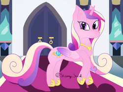 Size: 1600x1200 | Tagged: safe, artist:starry swirl, princess cadance, alicorn, pony, g4, female, hoof shoes, mare, solo