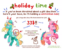 Size: 2048x1627 | Tagged: safe, artist:cocopudu, oc, oc only, pony, advertisement