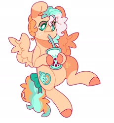 Size: 2500x2700 | Tagged: safe, artist:cocopudu, oc, oc only, pegasus, pony, high res