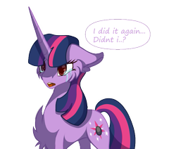 Size: 643x546 | Tagged: safe, artist:brybrychan, twilight sparkle, alicorn, pony, g4, chest fluff, crying, female, simple background, solo, transparent background, twilight sparkle (alicorn)