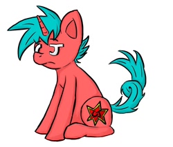 Size: 970x826 | Tagged: safe, artist:biscotti50000, oc, oc only, pony, male, simple background, solo, white background