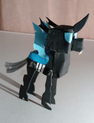 Size: 782x1023 | Tagged: safe, artist:angelwingsmlpfim, thorax, changeling, g4, craft, papercraft