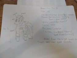Size: 4608x3456 | Tagged: safe, artist:acid flask, oc, oc only, oc:blood moon, bat pony, pony, 2d, art dump, female, looking at you, mare, paper, reference sheet, scar, sketch, sketch dump, sketchbook, smiling, smiling at you, traditional art, wings