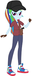Size: 1920x4516 | Tagged: safe, artist:edy_january, edit, vector edit, rainbow dash, human, equestria girls, g4, abigail "misty" briarton, base used, call of duty, call of duty zombies, call of duty: black ops 2, civilian, clothes, converse, desert eagle, geode of super speed, gloves, gun, handgun, hat, link in description, long pants, magical geodes, pistol, polo shirt, shoes, simple background, sneakers, solo, survivor, tank top, transparent background, united states, vector, vector used, victis, weapon, zombie apocalypse