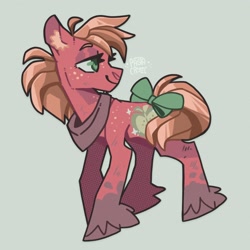 Size: 2048x2048 | Tagged: safe, artist:pastacrylic, big macintosh, earth pony, pony, g4, female, high res, mare, solo, trans big macintosh, trans female, transgender