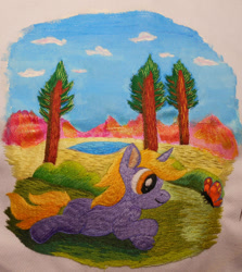 Size: 1280x1438 | Tagged: safe, artist:lightdragon1988, dinky hooves, pony, unicorn, g4, cross stitch, embroidery, female, irl, photo, traditional art