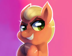 Size: 913x711 | Tagged: safe, artist:joeparraallen, sprout cloverleaf, earth pony, pony, g5, gradient background, male, rubbing hooves, smiling, solo, stallion